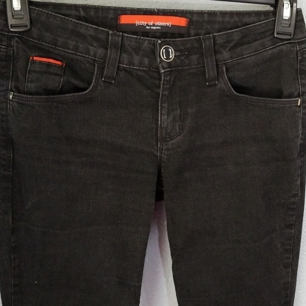 Black Flare City Of Others Jeans - Picture 7 of 8